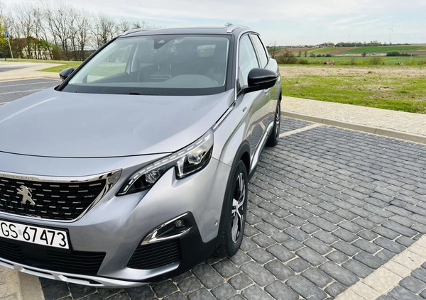 Peugeot 3008 cena 78900 przebieg: 46500, rok produkcji 2018 z Piaski małe 562